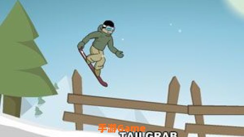 滑雪小游戏